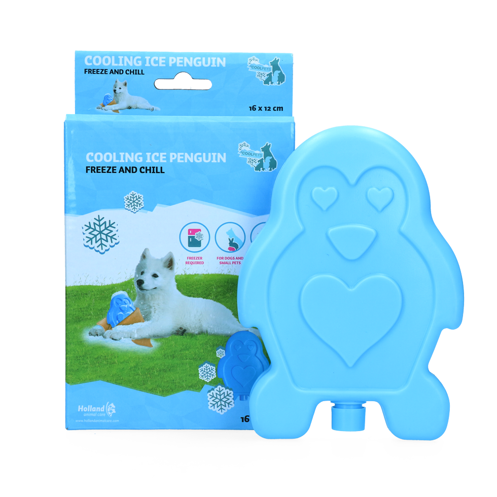 CoolPets Kühlspielzeug Pinguin, für Hunde und Nagetiere