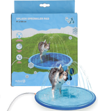 Coolpets Sprinkler Pad für Hunde, Ø 150 cm