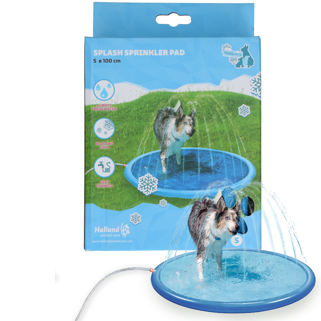 Coolpets Hundesprinkler Matte, S, Ø 100 cm