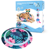 CoolPets Kühlmatte, Flower, Ø 65 cm