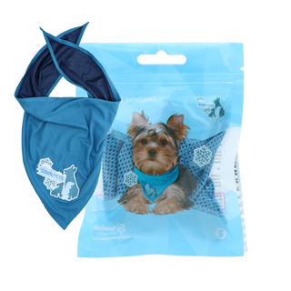 CoolPets Kühlbandana für Hunde – Atmungsaktives, Kühlendes Halstuch
