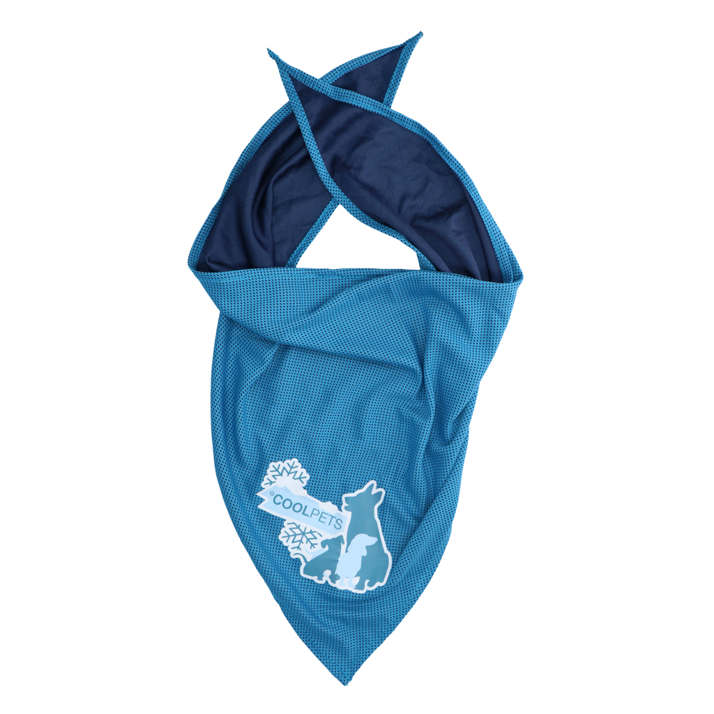CoolPets Kühlendes Hundebandana, S, 40 x 28 cm