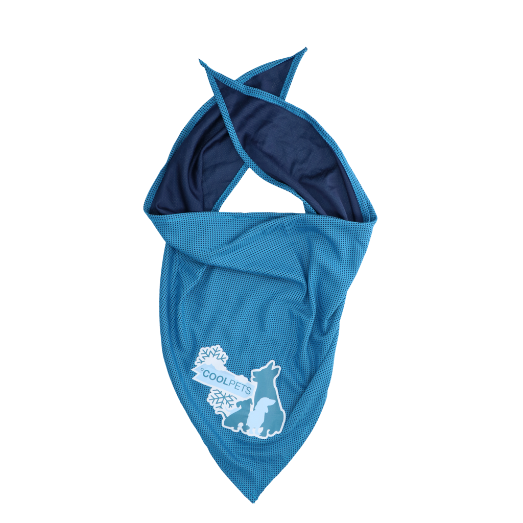 CoolPets Kühlbandana, M, 63 x 43 cm
