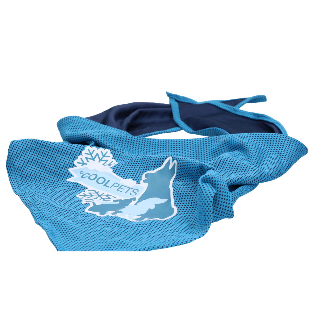 CoolPets Kühlbandana, L, 80 x 59 cm