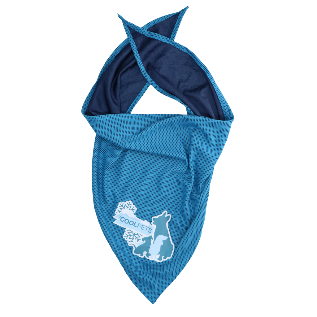 CoolPets Kühlbandana, L, 80 x 59 cm