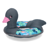 CoolPets Hundespielzeug, schwimmfähig, Wasseraufnahme, Quietschfunktion, Flamingo