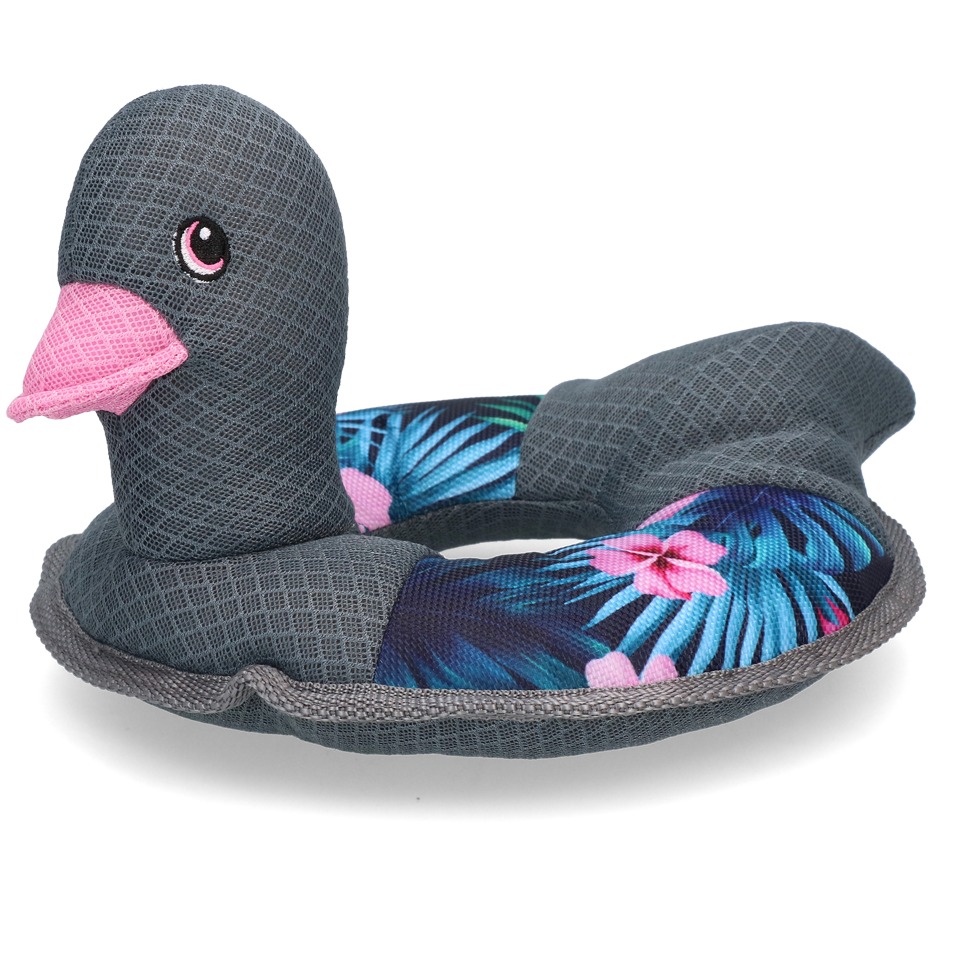 CoolPets Hundespielzeug schwimmend, wasserabsorbierend, Quietschie, Knackmaterial