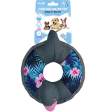 CoolPets Hundespielzeug schwimmend, wasserabsorbierend, Quietschie, Knackmaterial