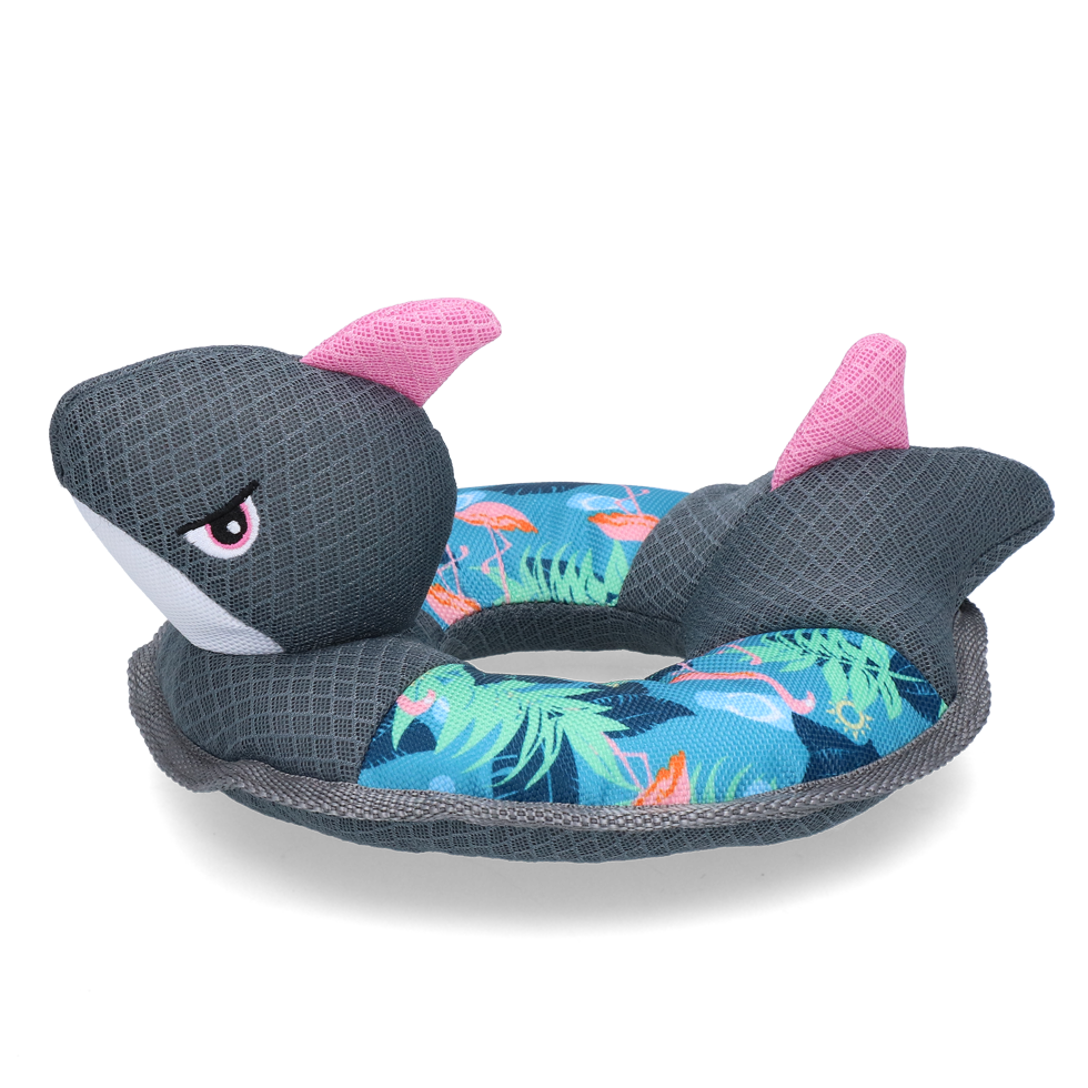 CoolPets Hundespielzeug, schwimmfähig, Flamingo, wasserabsorbierend