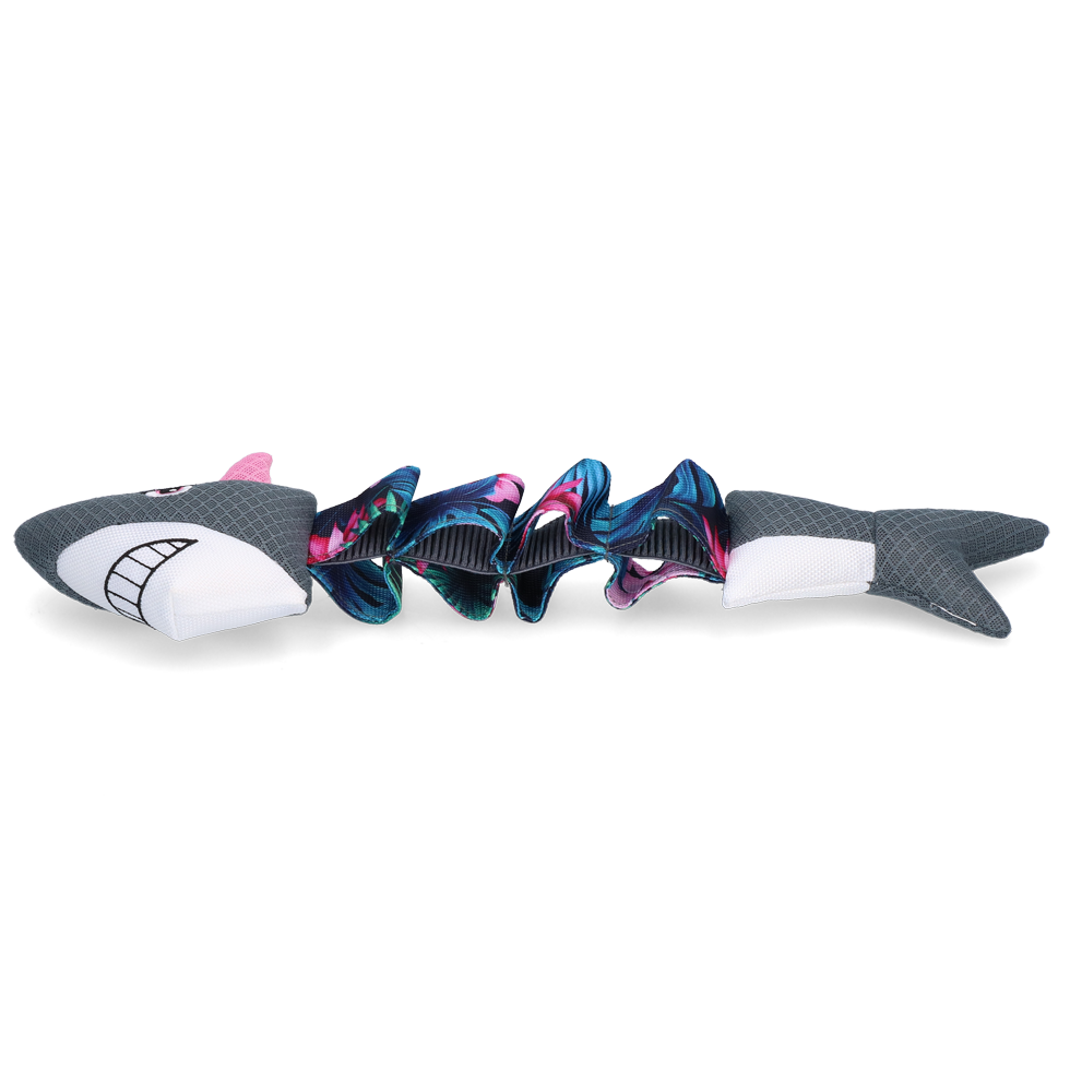 Coolpets Hundespielzeug, schwimmfähig, wasserbefüllbar, Zahnseide, Quietschieinsatz