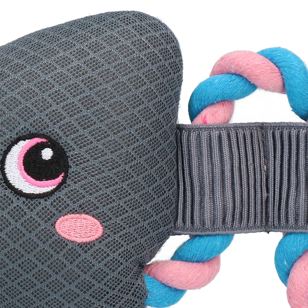 CoolPets Hundespielzeug, schwimmfähig, mit Quietschfunktion, Zahnpflege, Wasseraufnahme