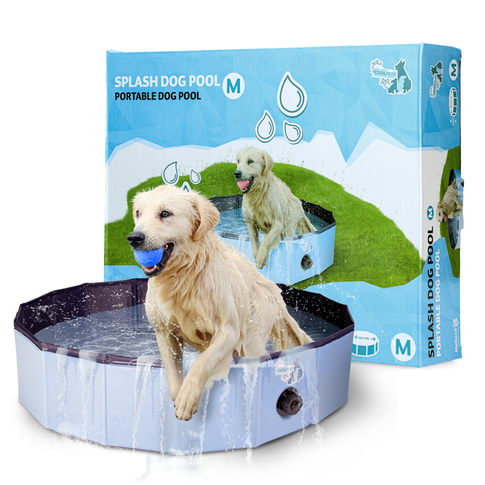 CoolPets Hundepool, Ø 100 cm, 25 cm hoch