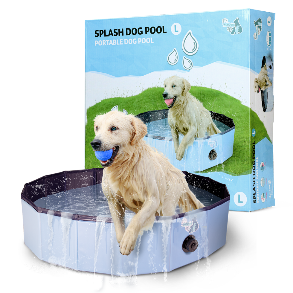 CoolPets Hundepool, Ø 120 x 30 cm