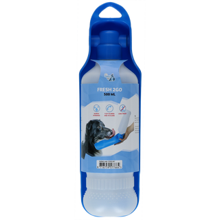 CoolPets Wasserflasche, Hund, Gürtelclip, Anti-Leck, 500 ml