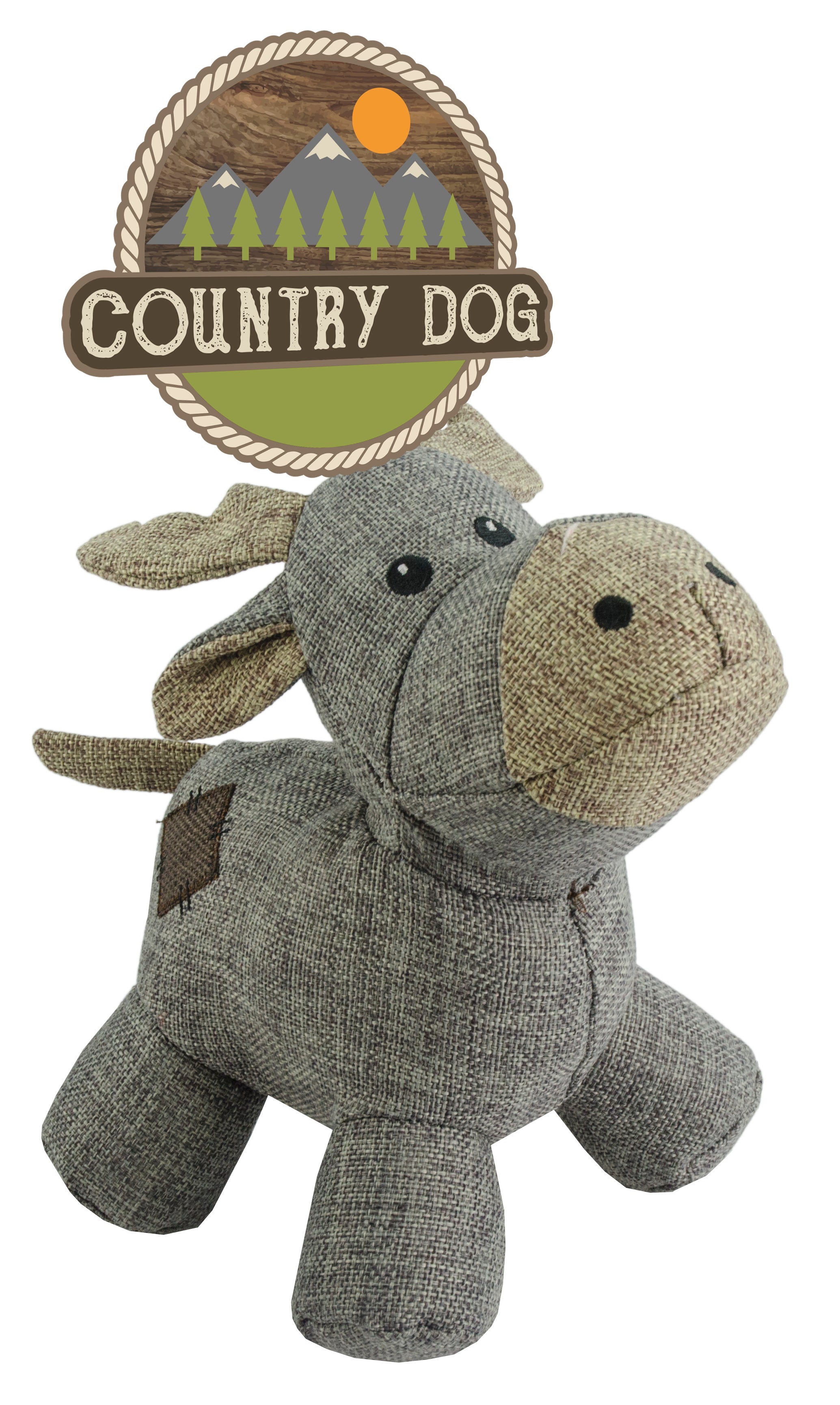 Country Dog Hundespielzeug Original Moose, recycelter Kunststoff