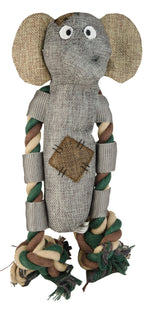 Country Dog Hundespielzeug Manny, Leinenstoff, recycelter Kunststoff