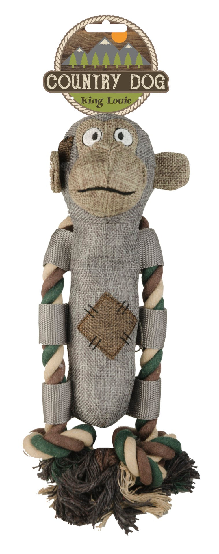 Country Dog Hundespielzeug King Louie, recycelter Kunststoff, robust