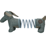 Country Dog Hundespielzeug Slinky, Leinenstoff, recycelter Kunststoff