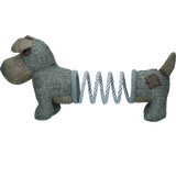 Country Dog Hundespielzeug Buster, Leinenstoff, recycelter Kunststoff