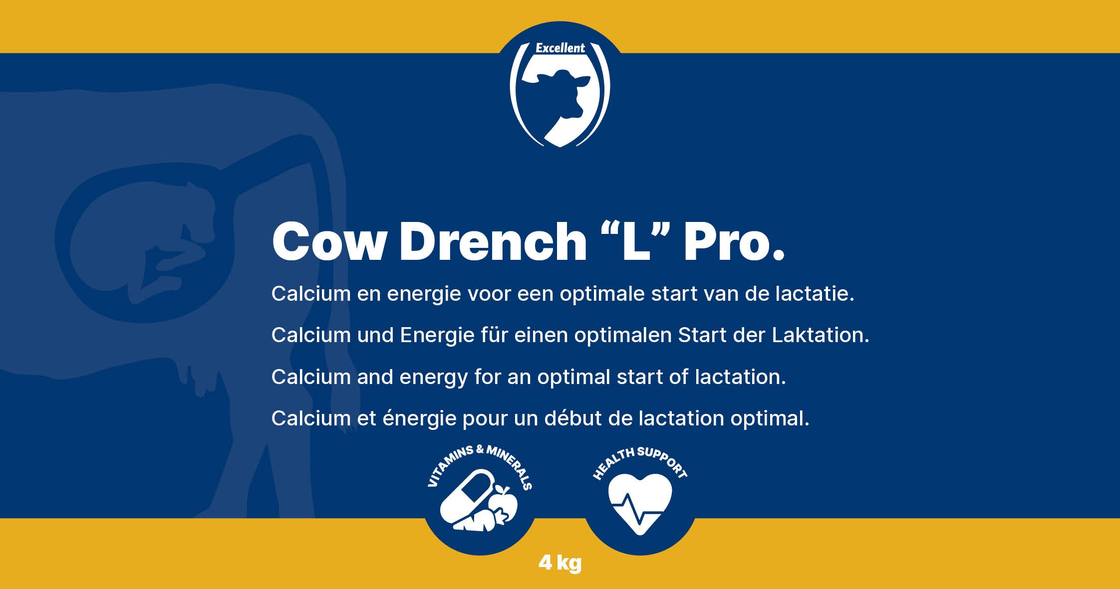 Excellent Cow Drench L Pro für Milchkühe, 4 kg