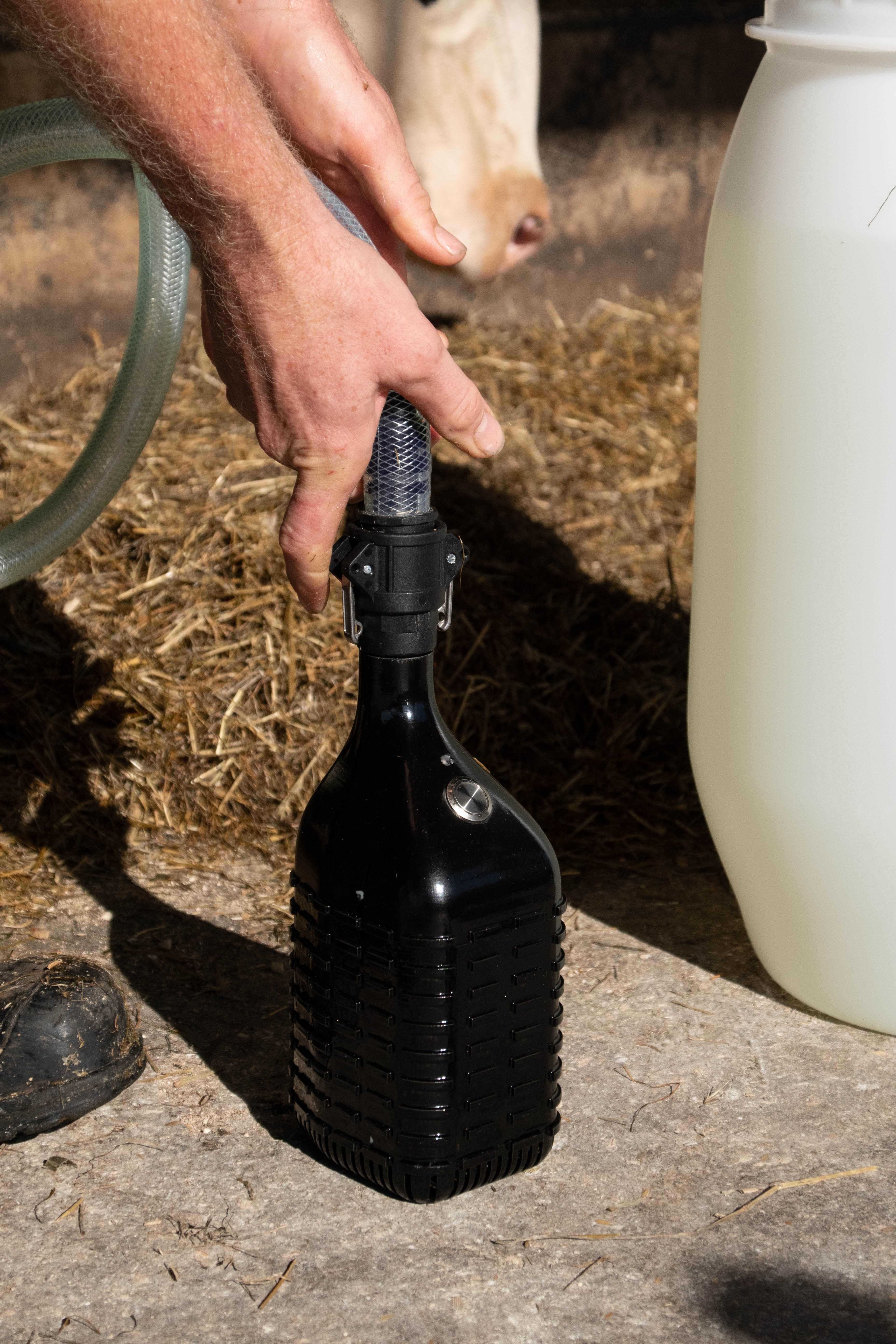 Excellent Kuh Drencher, automatisch, bis 20 l/min, Akku