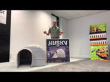 Petmate Hundehütte Husky, 85 x 84 x 66 cm, für Hunde bis 40 kg
