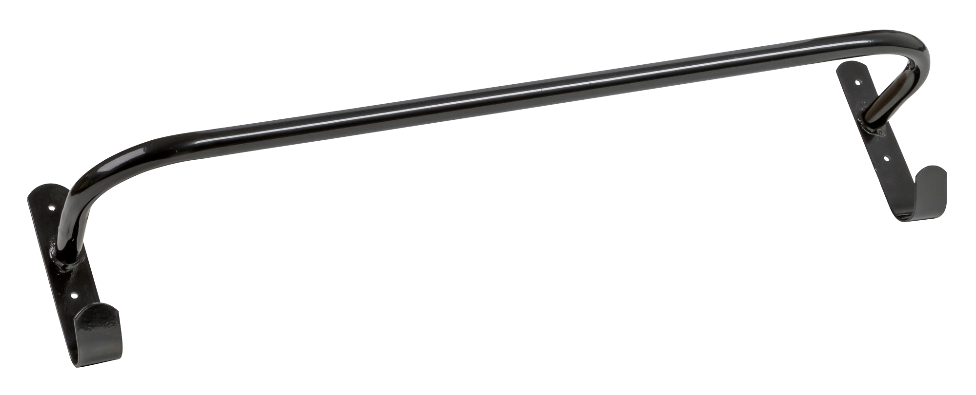 Deckenhalter Metall, pulverbeschichtet, 91 x 20 cm, 2 Haken