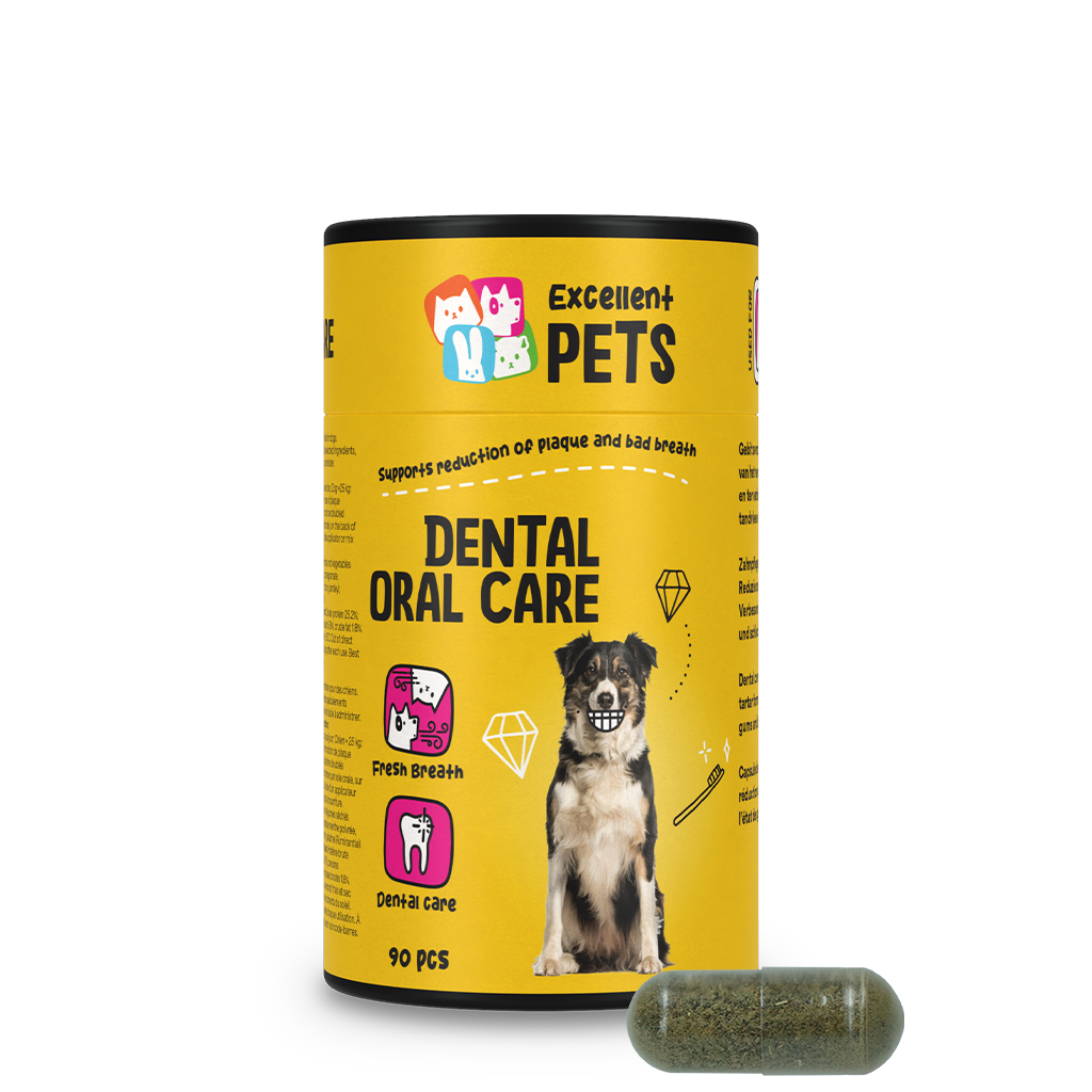 Excellent Pets Zahnpflege Kapseln, für Hunde, 90 Stk