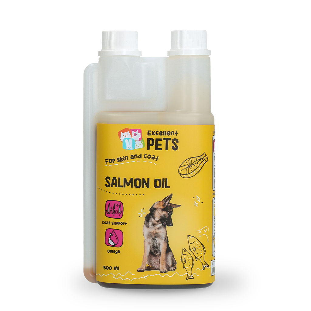Excellent Pets Lachsöl, Hund, 500 ml
