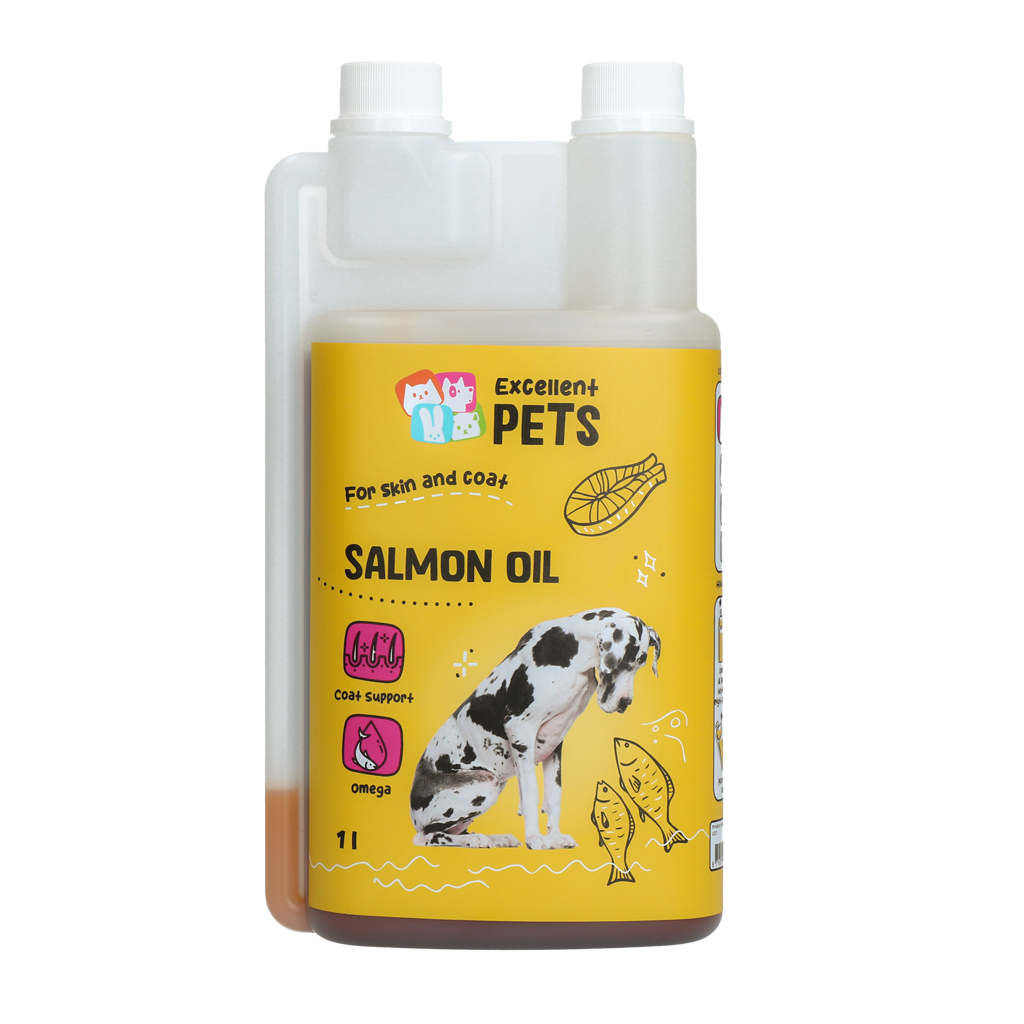 Excellent Pets Lachsöl, Hund, 1000 ml