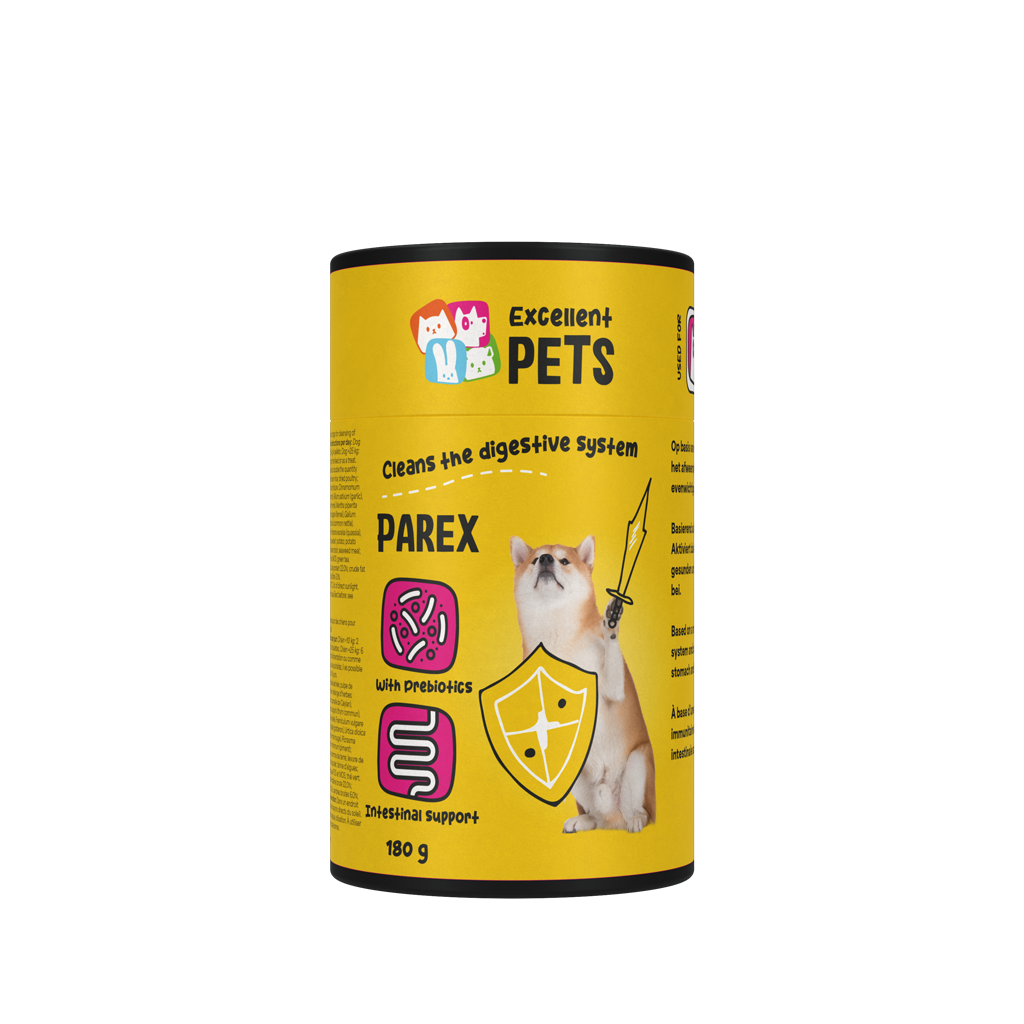 Excellent Pets Dog Parex, Ergänzungsfuttermittel Hund, 180 g