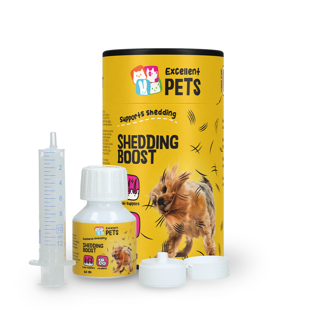 Excellent Pets Shedding Boost, Ergänzungsfuttermittel Hund, 50 ml