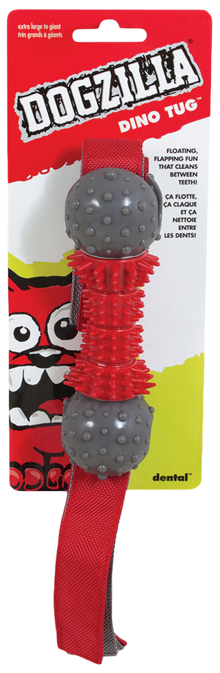 Dogzilla Hundespielzeug, Tug Dino, XL, 17,5 cm
