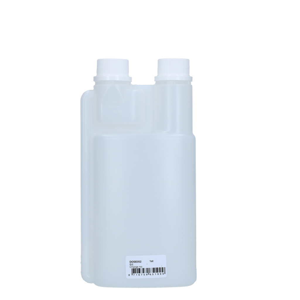 Dosierflasche, 2 Hälse, 500 ml