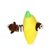 Double Wobble Hundespielzeug, Kuscheltier, 2 Quietschern, 24 x 24 cm