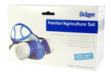 Dräger X-plore 3300 Halbmaske, Kombiset, A2-P3 Filter, 2 Stk