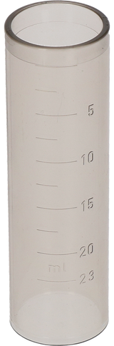 HSW Ersatz-Kunststoffzylinder für Drench-Matic Premium 1 ml, 8,5 x Ø 2,5 cm