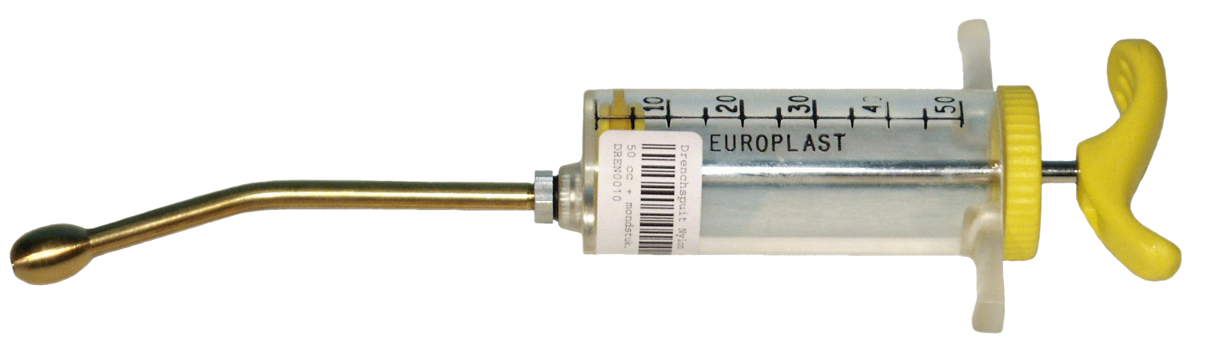 Drenchspritze, Nylon, mit Mundstück, 50 ml