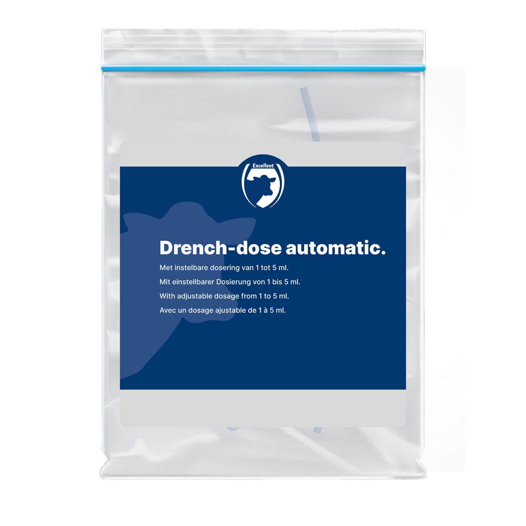 Excellent Drench-Dose Automat, 1–5 ml, für Kälber, Lämmer, Haustiere