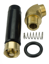 Tränkebecken Gusseisen lackiert, 1,7 l, Kupferrohrventil, Wassereinlass 1/2", Wand- und Rohrmontage