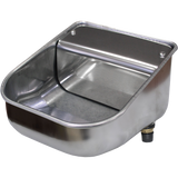 Tränkebecken Zar Cudeyo, Edelstahl, Schwimmerventil, 2 l