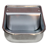 Tränkebecken Zar Cudeyo, Edelstahl, Schwimmerventil, 2 l