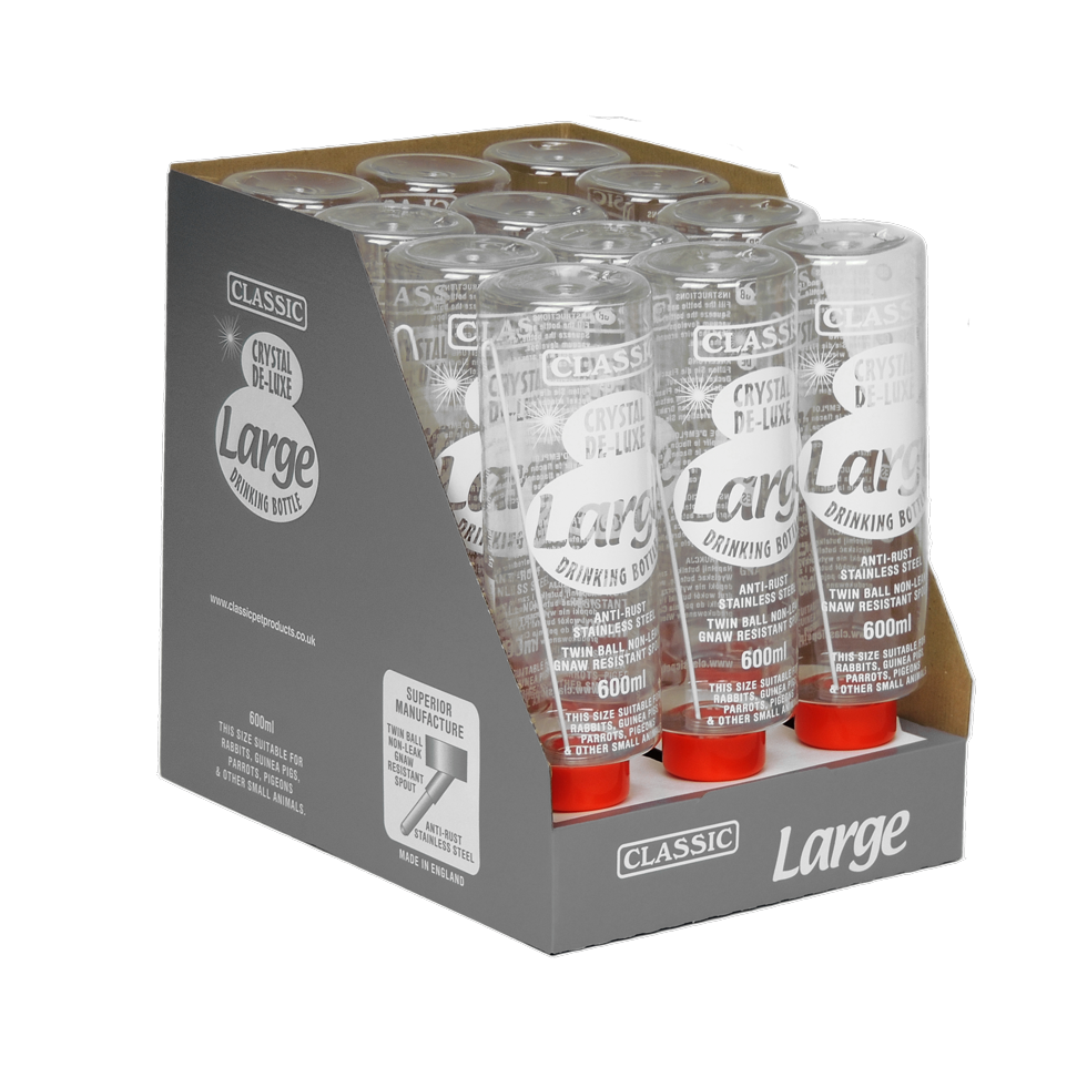 Classic Crystal Deluxe Trinkflasche, 600 ml