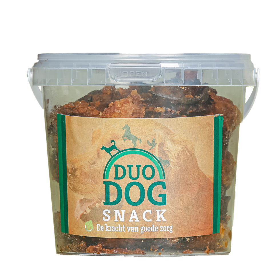 Duo Dog Hunde Snacks, Pferdefett, hypoallergen, 350 g