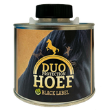 Duo Protection Huffett, Black Label, schwarz, für Hufe und dunkles Leder, 500 ml
