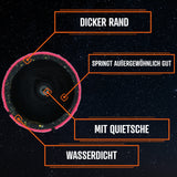 Dog Comets Tennisball mit Quietscher, M, Ø 6 cm, grün