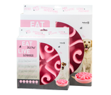 Eat Slow Live Longer Anti-Schlingnapf, S, Rosa, 20,5 x 5 cm
