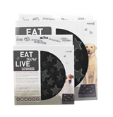 Anti-Schlingnapf Hund, Katze, Eat Slow Live Longer Star, Grau, S, Ø 20,5 cm