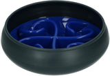 Eat Slow Live Longer Anti-Schlingnapf, Ø 20 cm, Blau