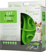 Eat Slow Live Longer Tumble Feeder, Napf, Ø 20 cm, grün